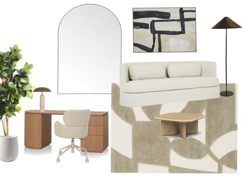 Sunshine Coast Study Mood Board by Eliza Grace Interiors on Style Sourcebook