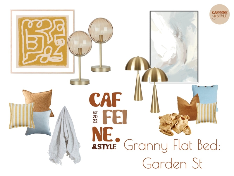 Granny Flat Bedroom - Garden St (V2) Mood Board by Caffeine and Style Interiors - Shakira on Style Sourcebook