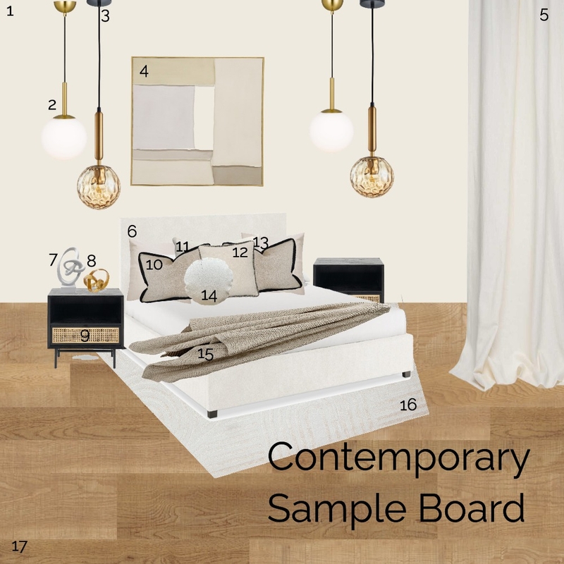 Contemporary Bedroom Mood Board by Georgia.44 on Style Sourcebook