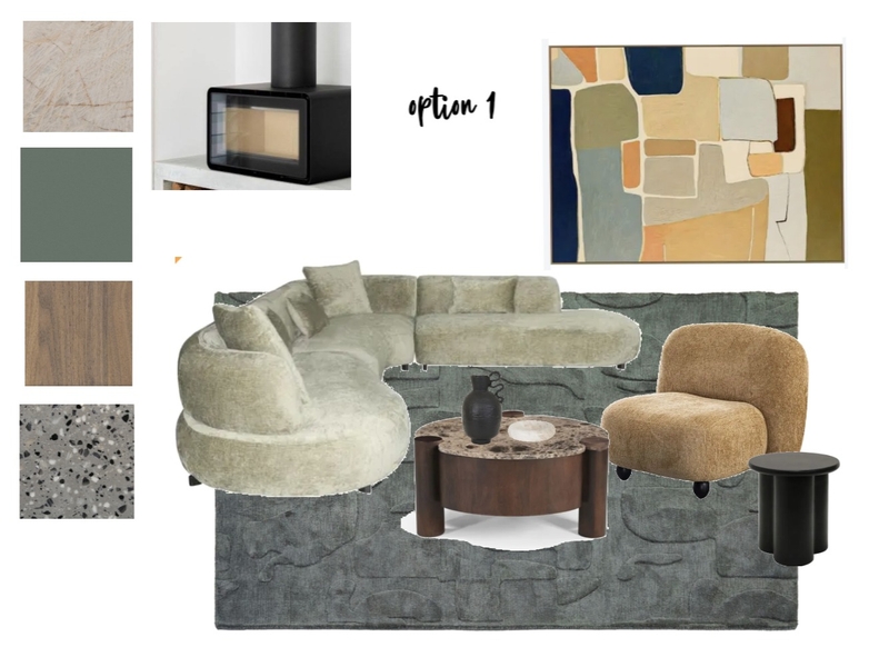 Living Room Option 1 Mood Board by Grace Home Staging & Realty on Style Sourcebook