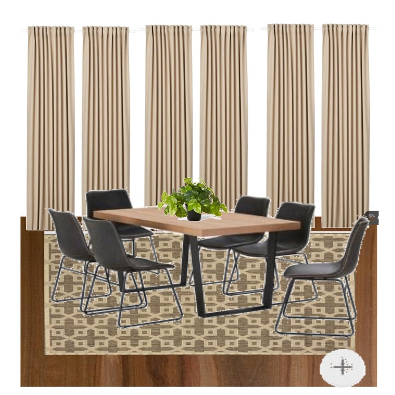 Retro Coastal Dining Room B Mood Board by Styled By Lorraine Dowdeswell on Style Sourcebook