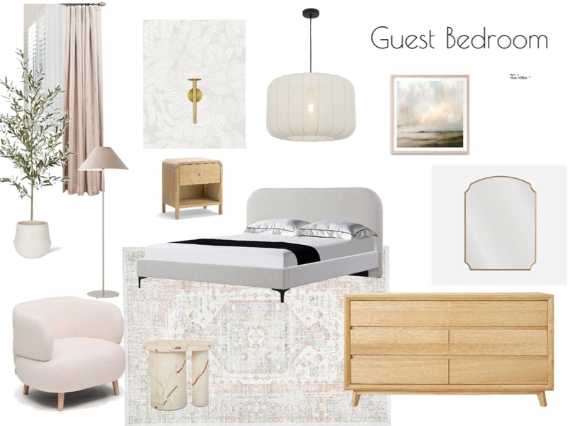 Guestroom - Selections Mood Board by moneil on Style Sourcebook