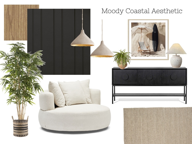 Moody Coastal Mood Board by shannykatie on Style Sourcebook