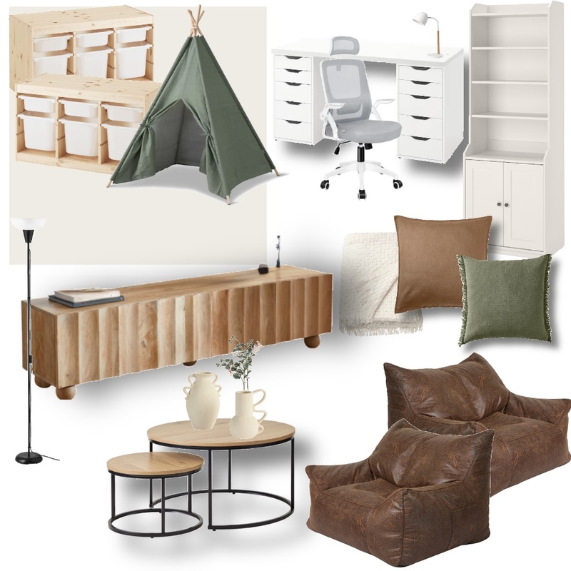 Cadman e-Design Multipurpose Room Concept Mood Board by Manea Interior Design & Styling on Style Sourcebook