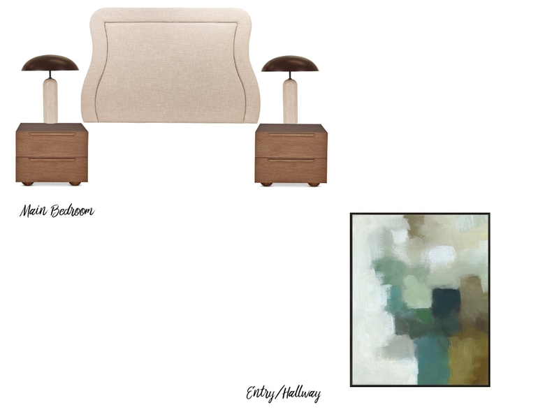 Main Bedroom/Entry Hallway Mood Board by M+Co Living on Style Sourcebook