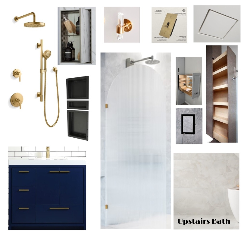 Upstairs Bath Mood Board by Bkelli1 on Style Sourcebook