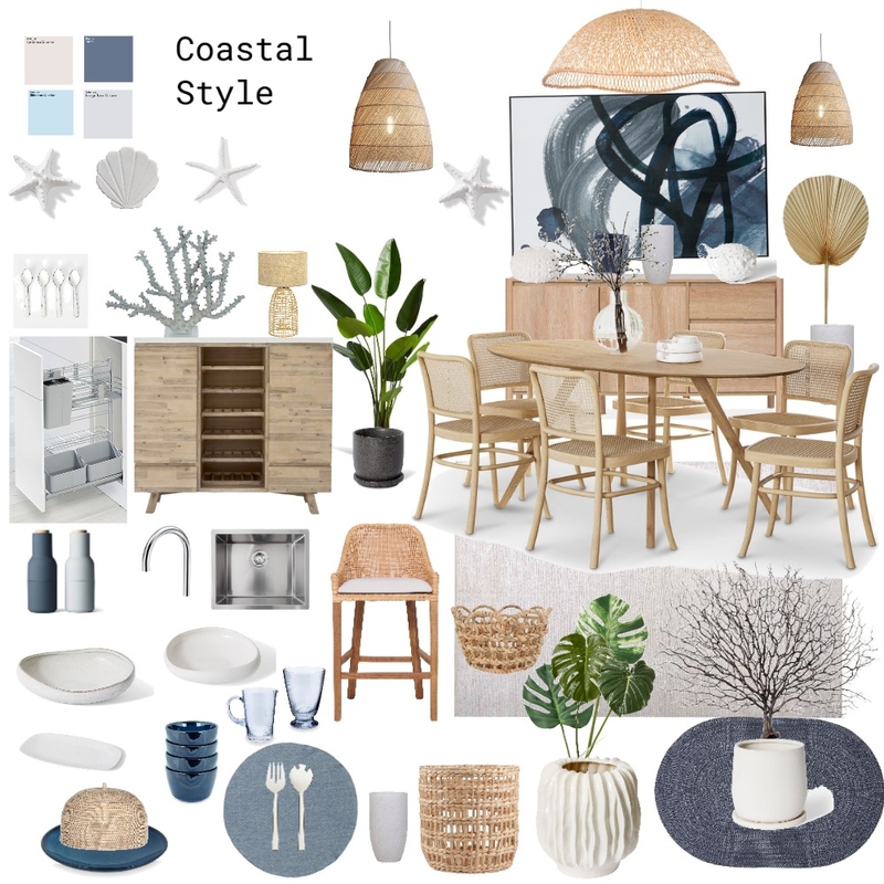Coastal Style dining Mood Board by Sara Ahmed 2002 on Style Sourcebook