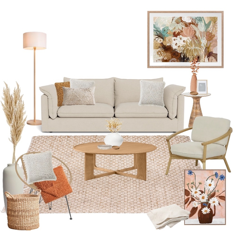 Janine Logan–Stephens Lounge 2 Mood Board by Room with a View on Style Sourcebook
