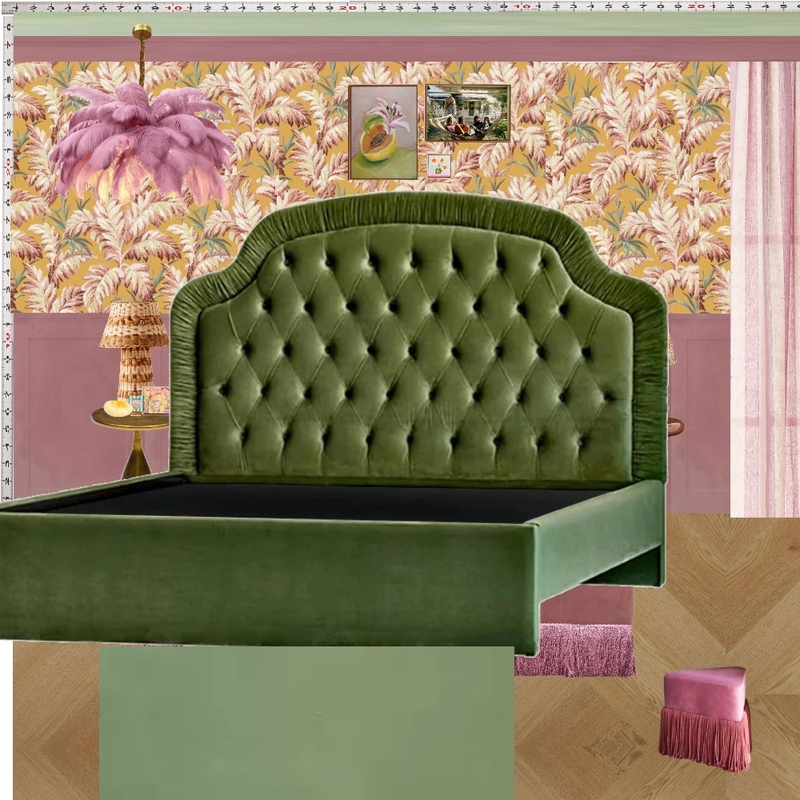 Old Hollywood Bedroom Wall Mood Board by dl2407 on Style Sourcebook