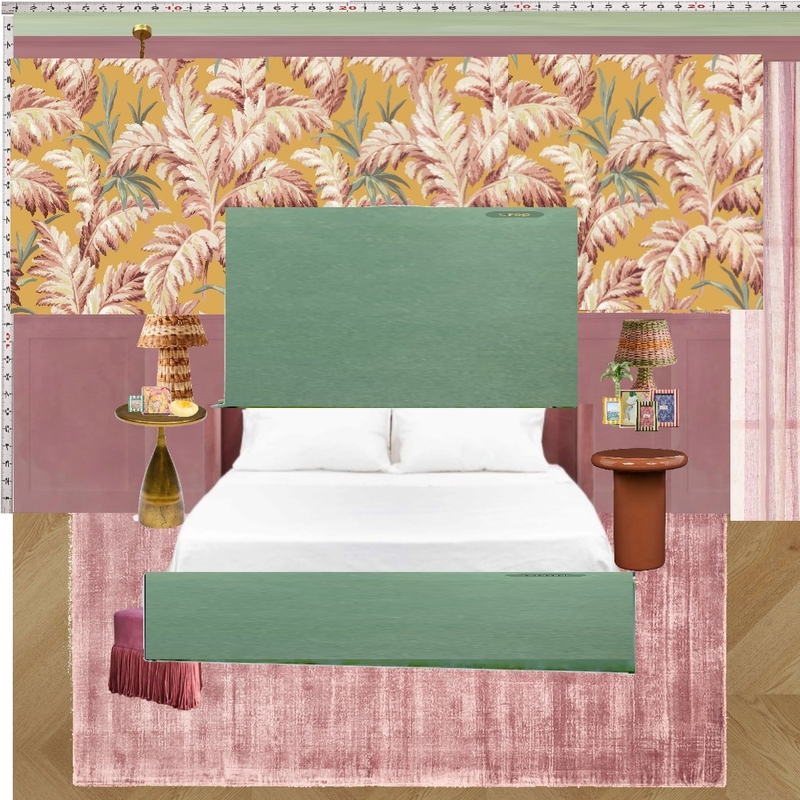 Old Hollywood Bedroom Wall Mood Board by dl2407 on Style Sourcebook