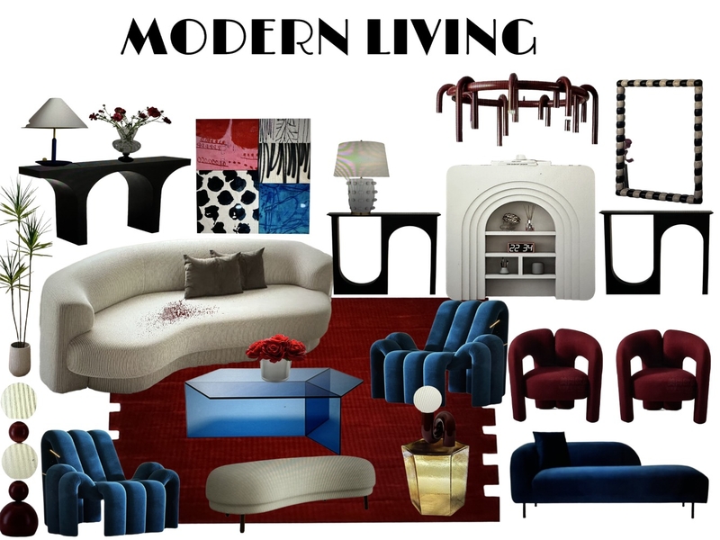 Modern Living Room Mood Board by al1168ster@gmail.com on Style Sourcebook
