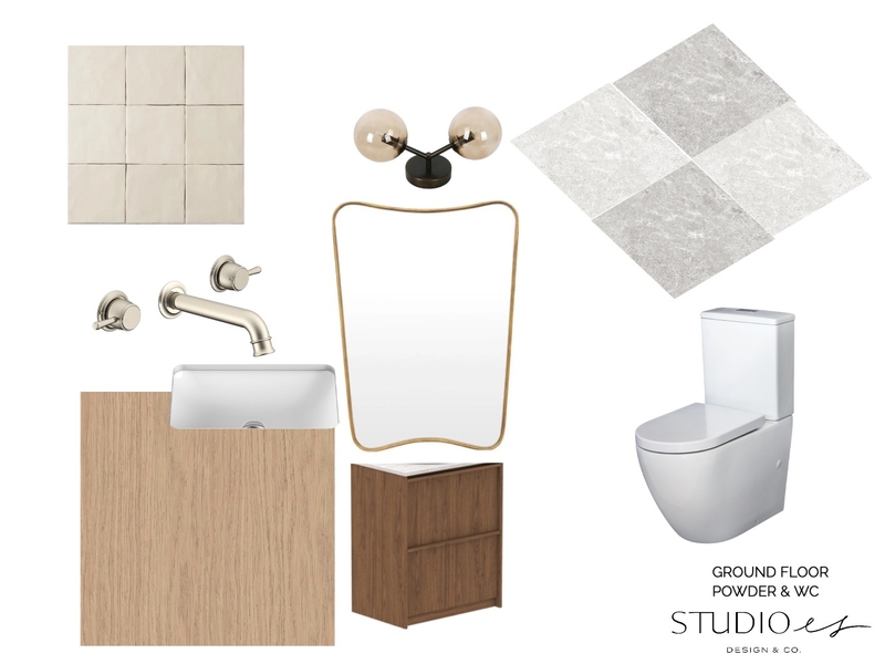 POWDER & WC Mood Board by Studio es Design and Co. on Style Sourcebook