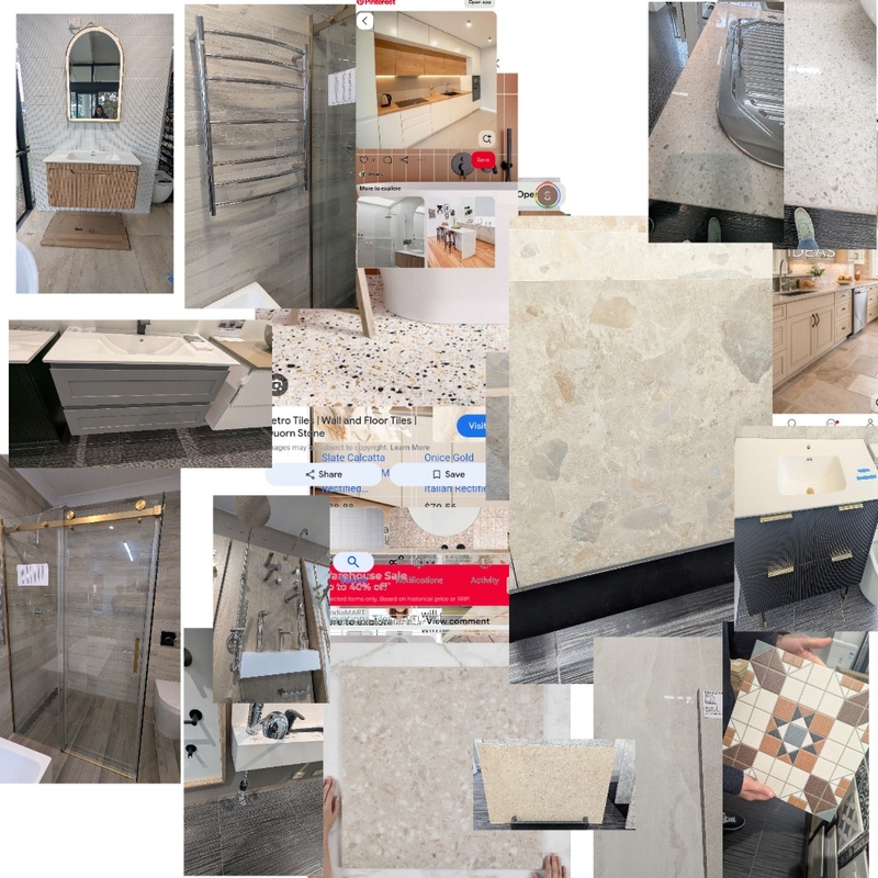 Bathroom Mood Board by sanescu08@gmail.com on Style Sourcebook