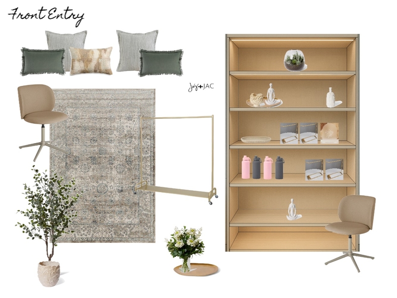 Pilates Front Entry Mood Board by Jas and Jac on Style Sourcebook
