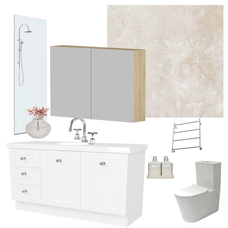 Modern Bathroom Mood Board by sarahstanley on Style Sourcebook