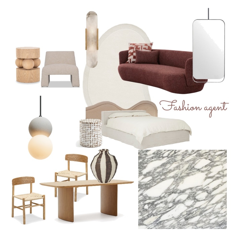 FASHION AGENT Mood Board by IBM Interiors on Style Sourcebook