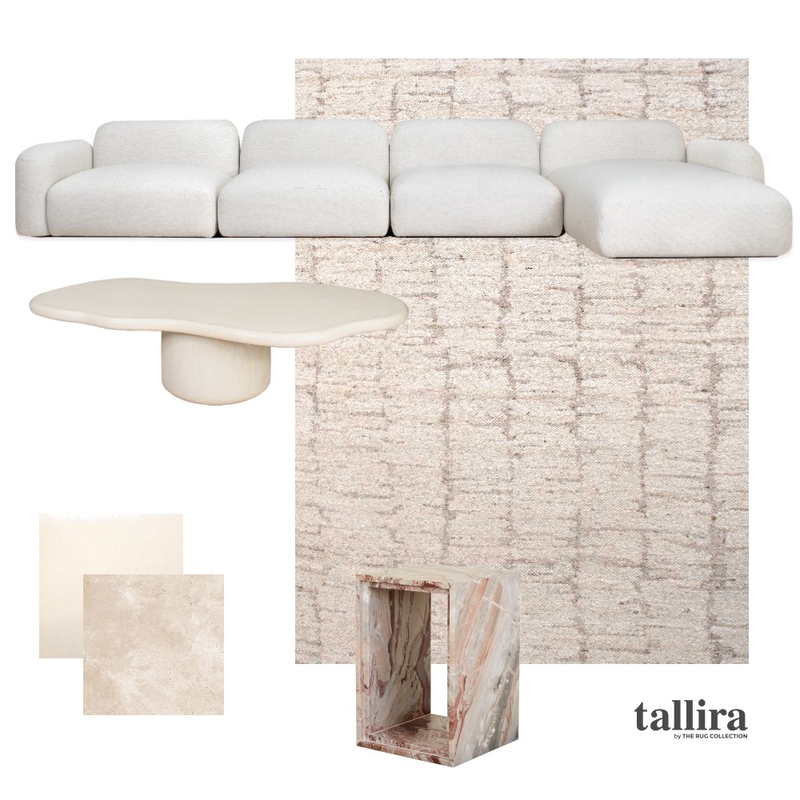 PINK UNDERTONES Mood Board by Tallira | The Rug Collection on Style Sourcebook