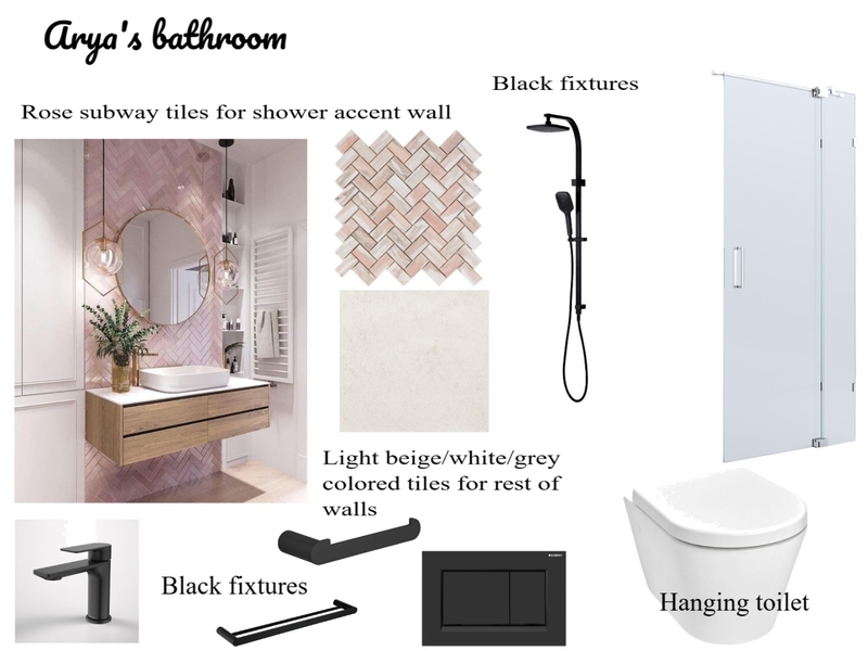 Arya's bathroom moodboard Mood Board by Feez on Style Sourcebook