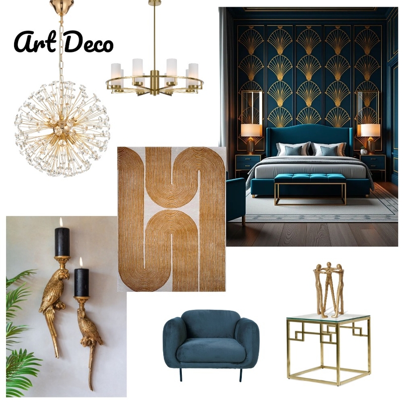 Art Deco Mood Board by Rebecca Bekkers on Style Sourcebook