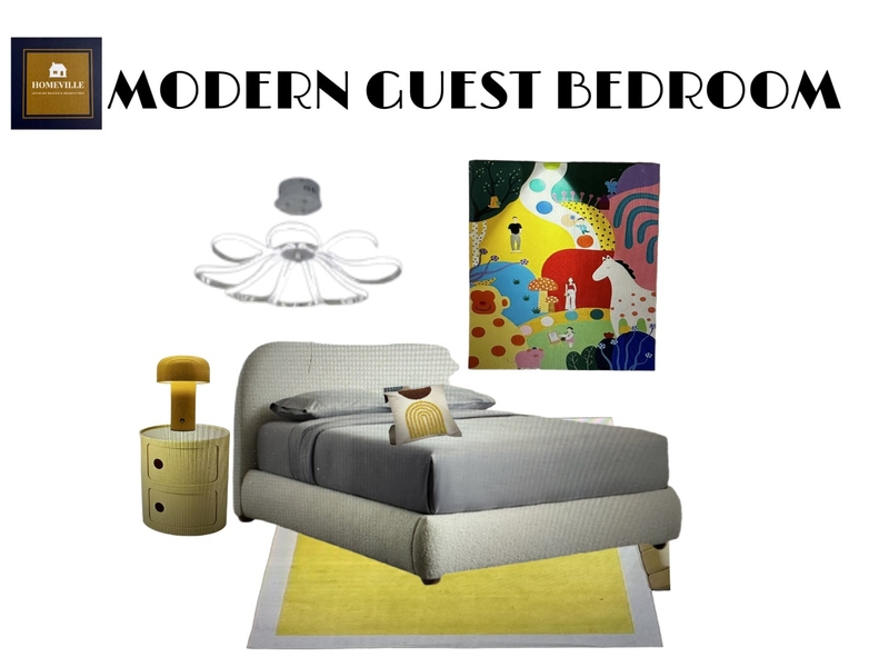 MODERN GUEST BEDROOM Mood Board by al1168ster@gmail.com on Style Sourcebook