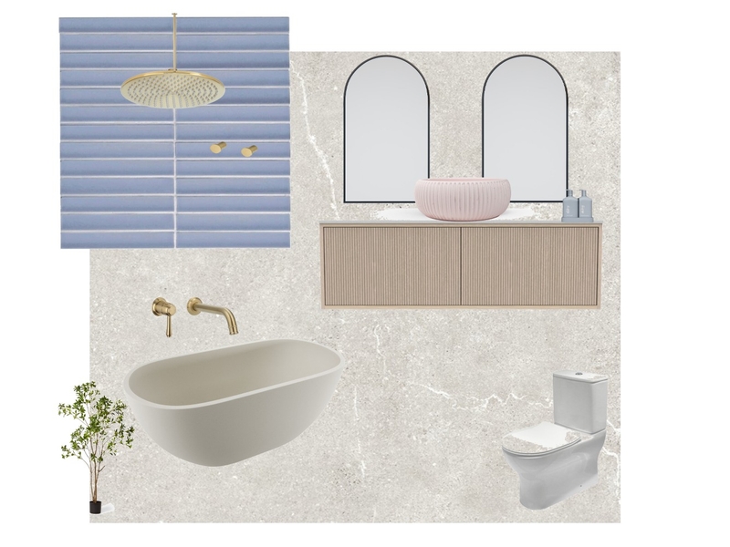 bathroom mood board Mood Board by s740260@tenison.catholic.edu.au on Style Sourcebook