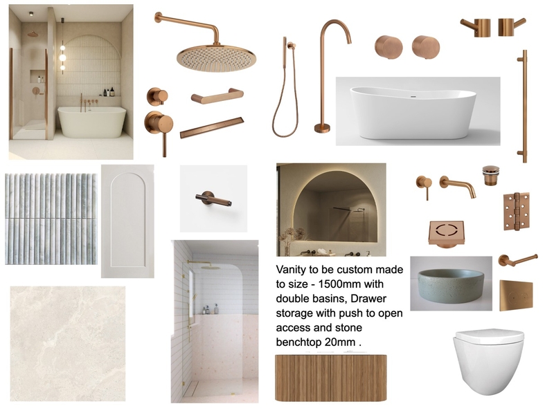 Main Bathroom Mood Board by Savannah Interior Design on Style Sourcebook