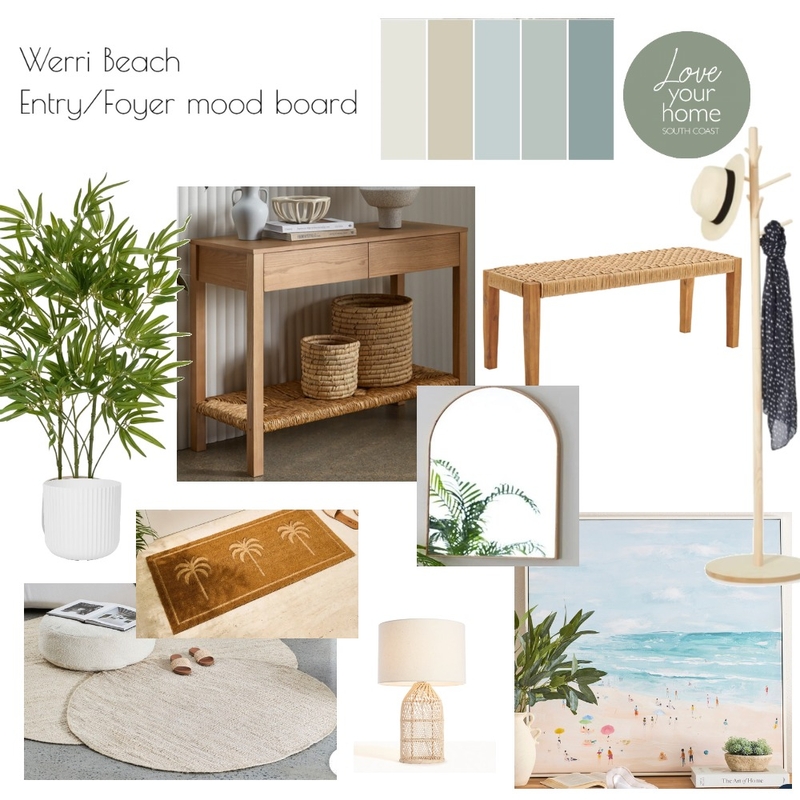 Entry and Foyer Werri Beach Mood Board by Love Your Home South Coast on Style Sourcebook
