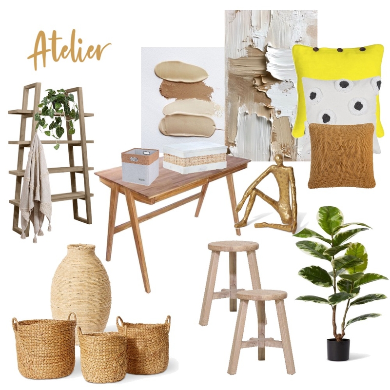 atelier Mood Board by CECYS on Style Sourcebook