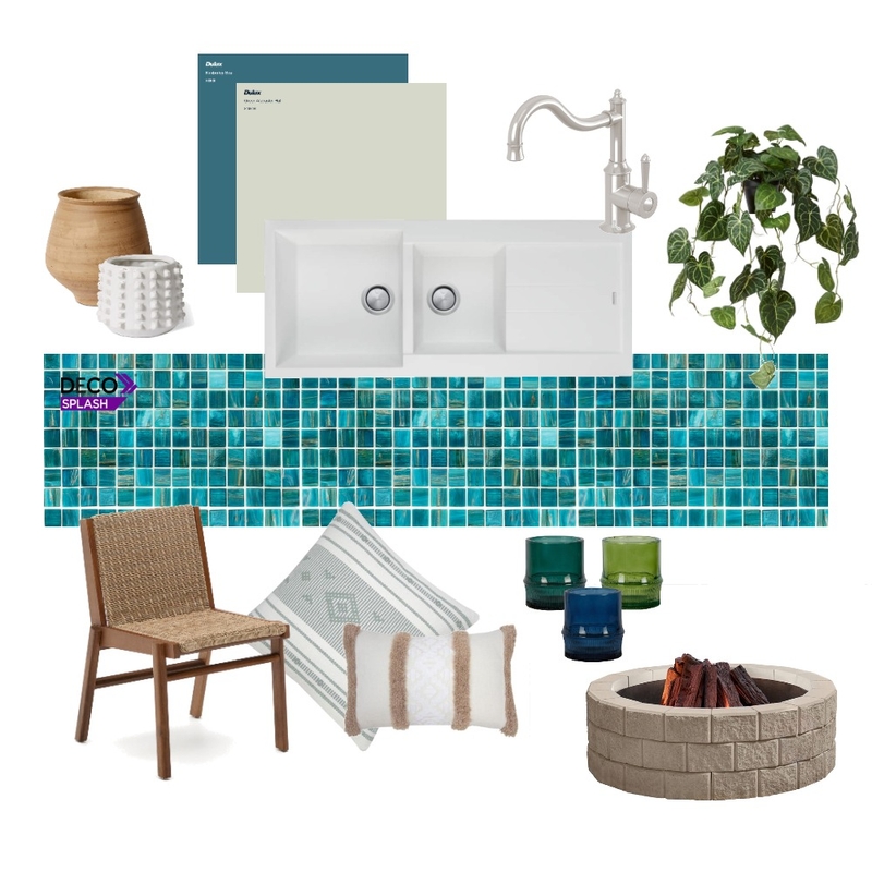 Mosaic Titles Moodboard- Dulux X Deco 2026 Mood Board by DECO Australia on Style Sourcebook