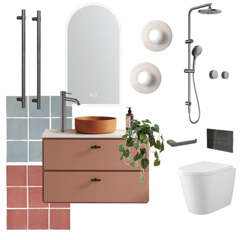 E+D Ensuite 1 Mood Board by Kutata Interior Design & Styling on Style Sourcebook