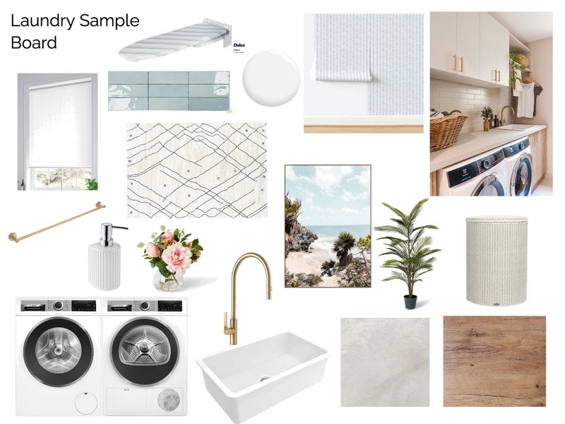 Laundry Mood Board by ellastu111 on Style Sourcebook