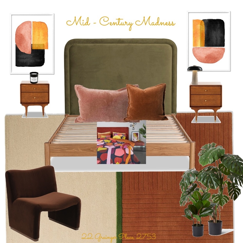 Northo bedroom Mood Board by laradehaan on Style Sourcebook