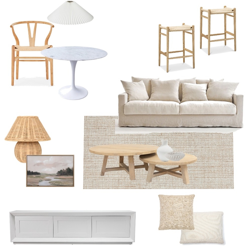 Neutral Apartment Mood Board by Vienna Rose Interiors on Style Sourcebook
