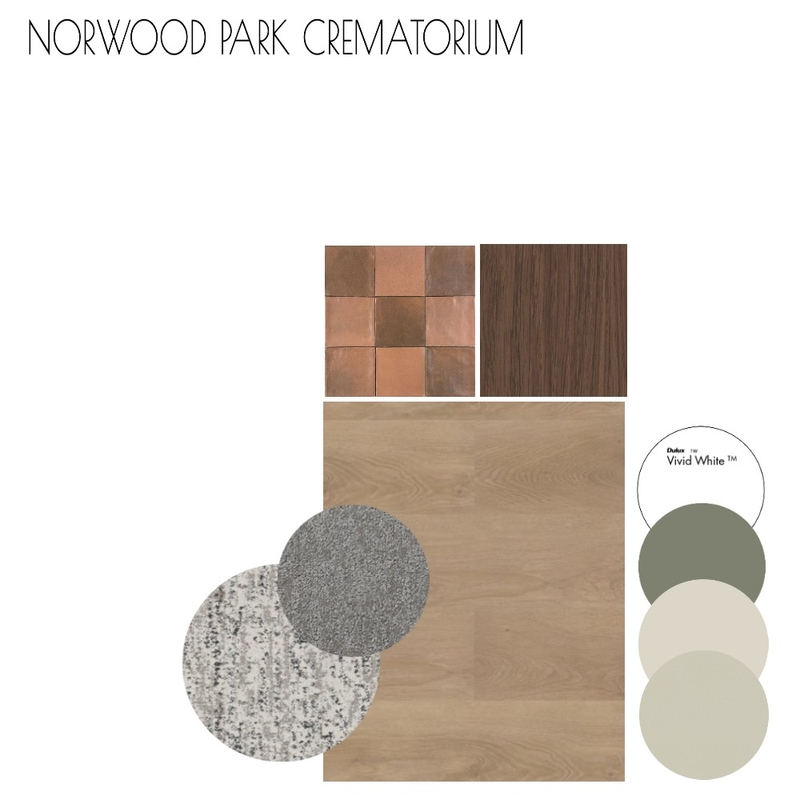 NORWOOD PARK CREMATORIUM Mood Board by Gather & Place on Style Sourcebook