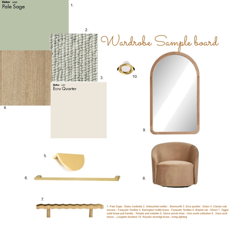 Wardrobe sample Mood Board by laradehaan on Style Sourcebook