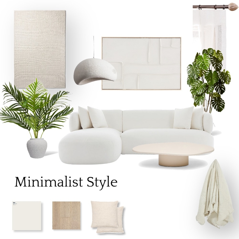 minimalist Mood Board by kimia_mahmoudii on Style Sourcebook