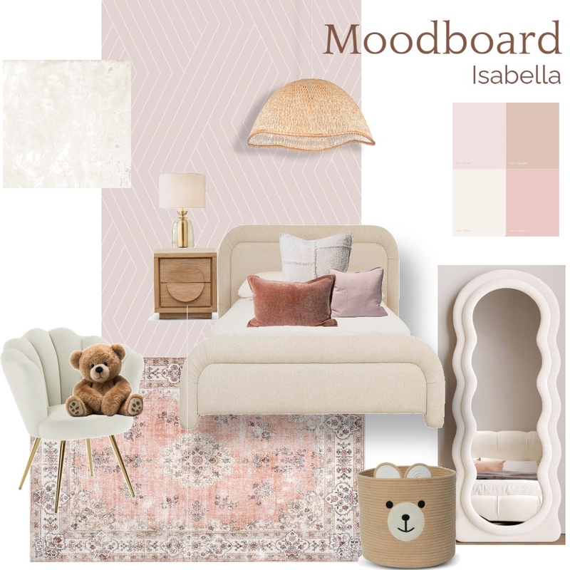 Moodboard Cuarto Niña Mood Board by @gise.interiorismo on Style Sourcebook