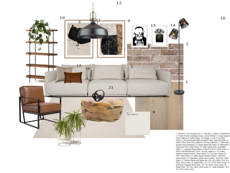 Urban Chic Mood Board by Jasna on Style Sourcebook