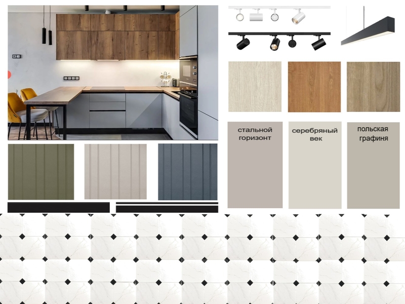 Кухня Краснопрол.-2 Mood Board by Studioenterie on Style Sourcebook