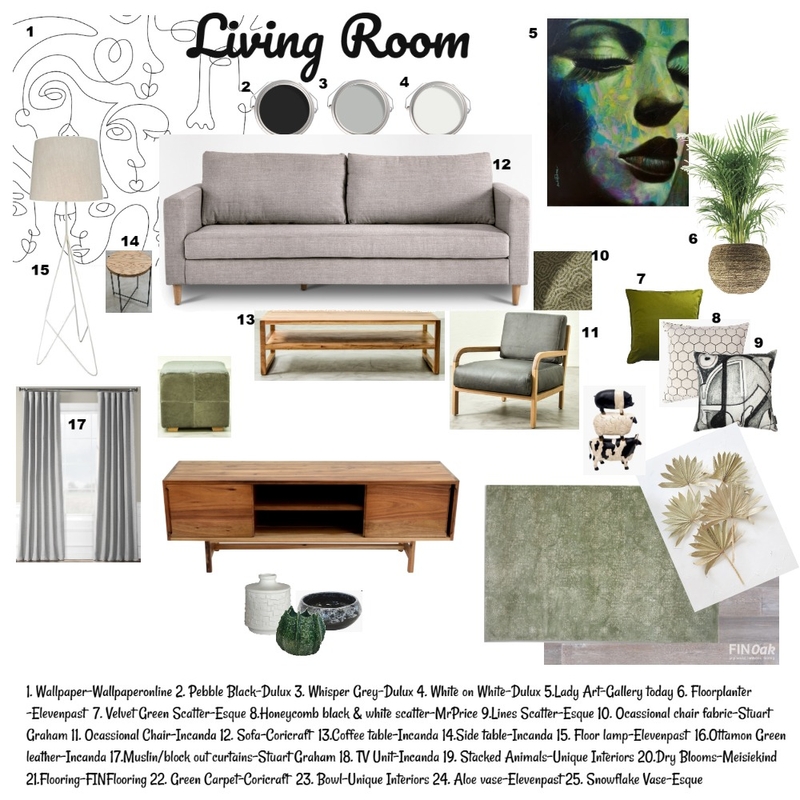 Living room Final 2 Mood Board by streakcandice on Style Sourcebook