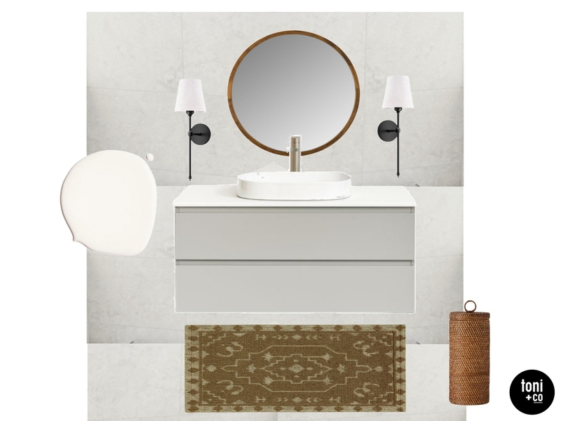 POWDER ROOM - CLAIRE Mood Board by Toni and Co on Style Sourcebook