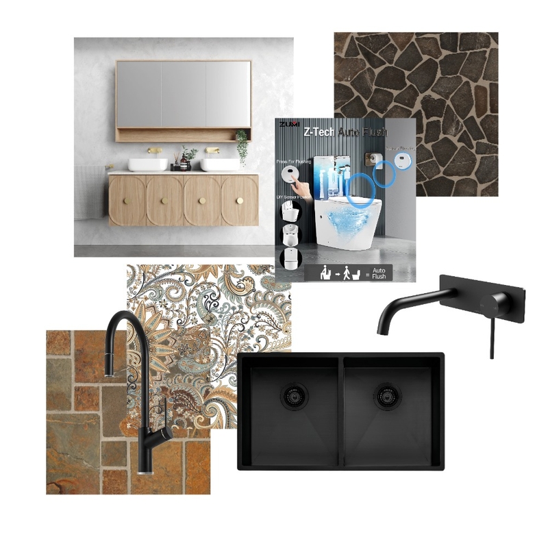 Bathroom Mood Board by statem on Style Sourcebook
