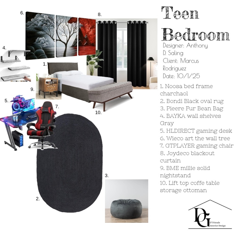 Marcus son room Mood Board by Anthony34354 on Style Sourcebook