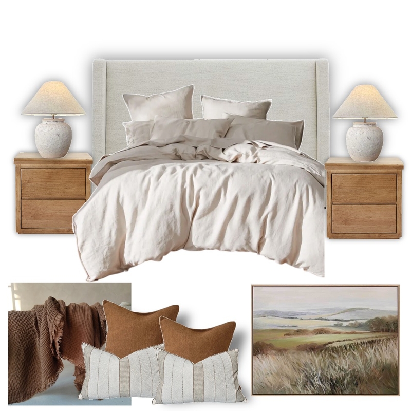 Mooloolah bedroom Selections Mood Board by Manea Interior Design & Styling on Style Sourcebook