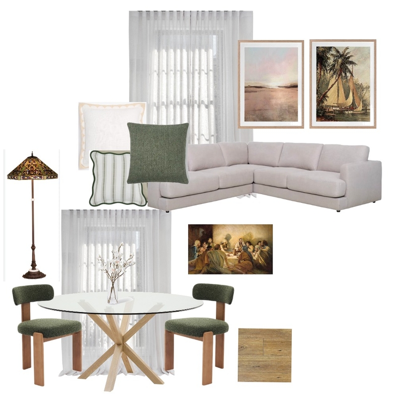 Living Dinning Room Mood Board by Makarsha on Style Sourcebook