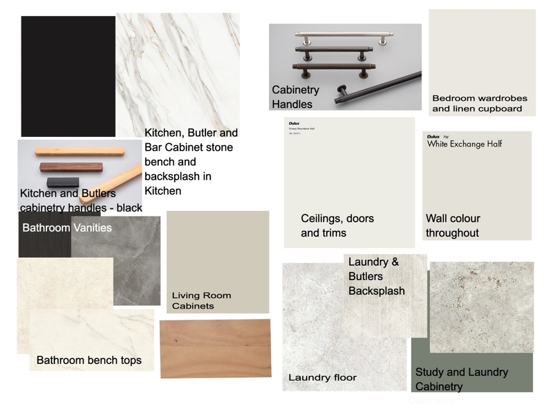 Dulwich Hill Cabinetry Finishes Mood Board by Savannah Interior Design on Style Sourcebook