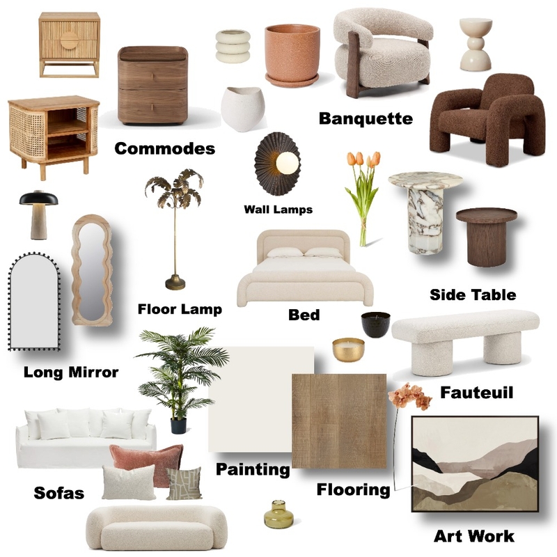 Master Bedroom Mood Board by Malak Shedid on Style Sourcebook