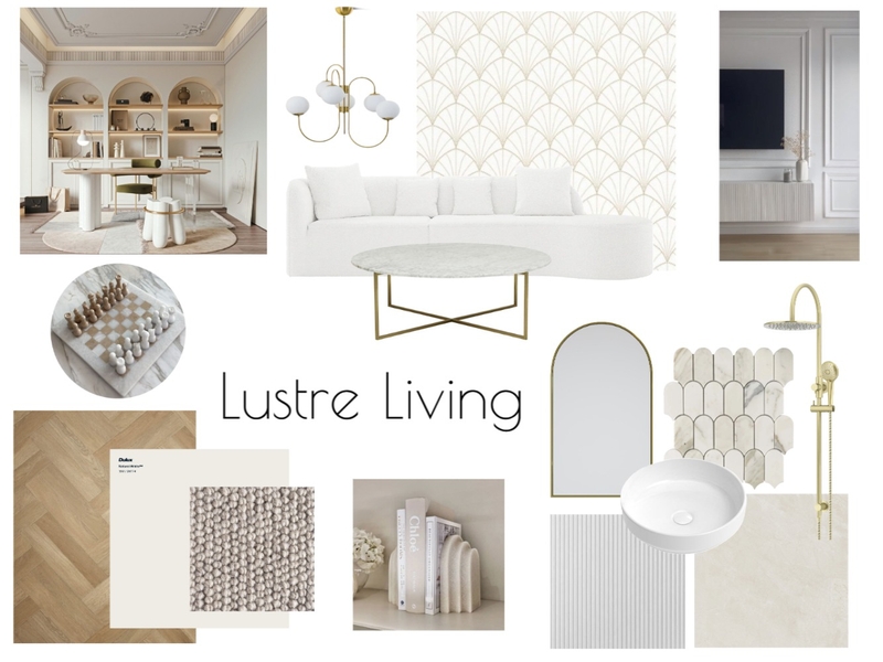 Upper-Level Lustre Living Mood Board by Kylie W on Style Sourcebook