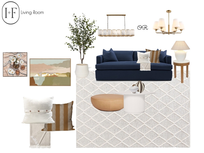 Living Room Mood Board by Ivy + Finch Design on Style Sourcebook