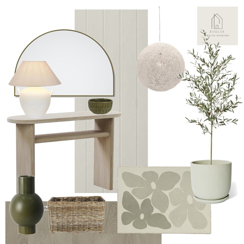 Glenorchy Entry Way option 2 Mood Board by Evolve Creative Interiors on Style Sourcebook